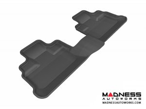 Jeep Wrangler Unlimited Floor Mat - Rear - Black by 3D MAXpider Jeep Wrangler Unlimited Floor Mat - Rear - Black by 3D MAXpider